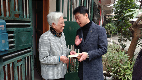 春节慰问老干部 真情关爱暖人心