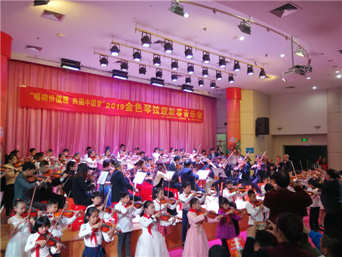 “唱响价值观 共圆中国梦”2019金色琴弦迎新春音乐会在北海市图书馆成功举办