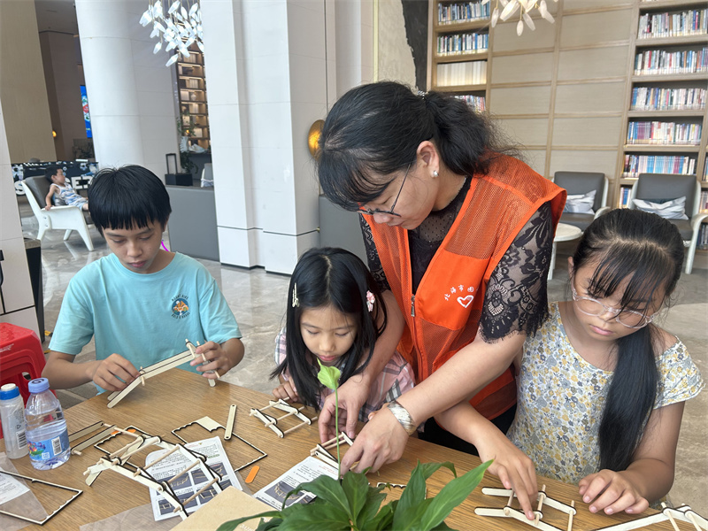 活动回顾丨童趣科普——在书香里解锁倍力桥的秘密