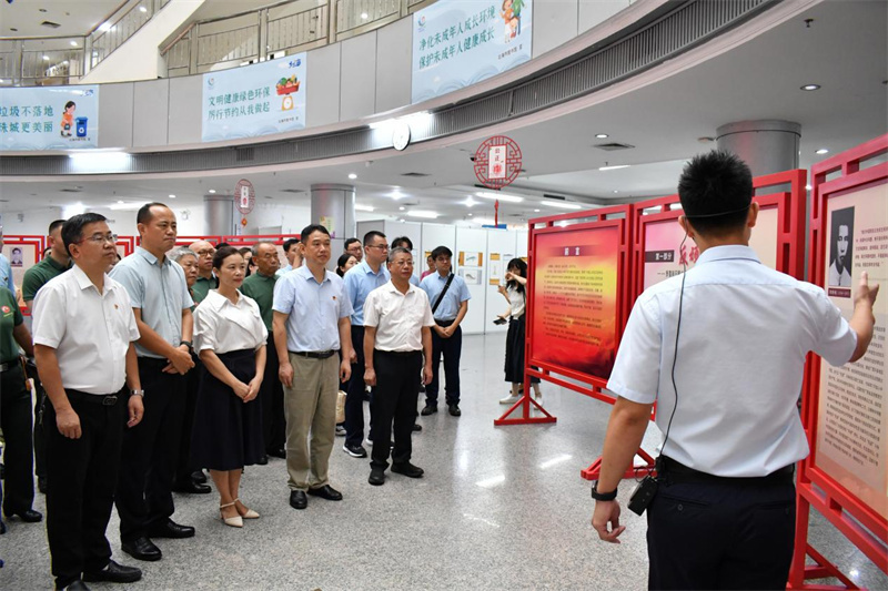 “八桂忠魂 不朽丰碑——纪念中国人民抗日战争暨世界反法西斯战争胜利80周年烈士事迹展”北海市巡展成功举办