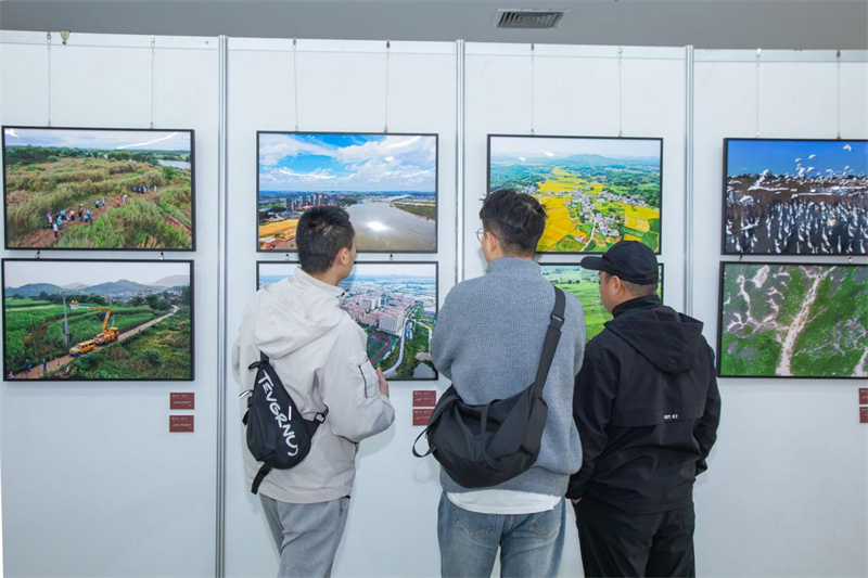 在书香氤氲间与巨幕“运河”对话——《山海通途·同心筑梦——从灵渠到平陆运河的影像交响诗》广西巡展·北海站