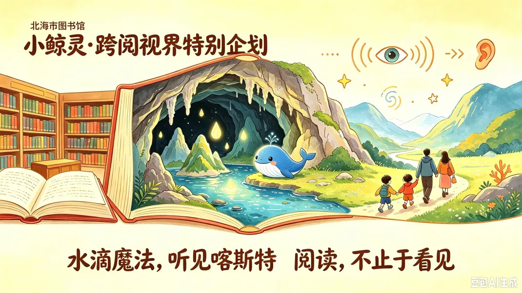 活动预告丨小鲸灵·跨阅视界特别企划——水滴魔法，听见喀斯特